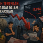 rupiah anjlok